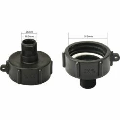 MONLY Adaptateur IBC S60 Connexion à Vis Pour Réservoir D'eau IBC 2 Pouces Par 3/4 Pouces -Arrosage Enterré Soldes 59952522 5