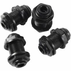 PREMIER 2pcs1/4 ''OD Tube Noir Cloison Connecteur Reptile Aquarium Jardin Irrigation 6 PREMIER 2pcs1/4 ''OD Tube Noir Cloison Connecteur Reptile Aquarium Jardin Irrigation -Arrosage Enterré Soldes 60531705 2