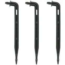 PREMIER 20 Pcs 3/5mm Tuyau Barbelé Coude Flèche Goutteur Micro Goutteur Jardin Outil D'Irrigation