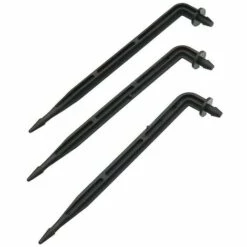 PREMIER 20 Pcs 3/5mm Tuyau Barbelé Coude Flèche Goutteur Micro Goutteur Jardin Outil D'Irrigation -Arrosage Enterré Soldes 60540787 3