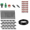 PREMIER 93pcs Kit De Système D'irrigation Goutte à Goutte Automatique Usine Arrosage Tuyau D'arrosage
