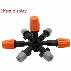 PREMIER 10 Pcs Séparateur De Tuyau D'eau De Jardin 5 Voies / 6 Voies / 7 Voies Connecteur D'irrigation De Jardin -Arrosage Enterré Soldes 60551532 3