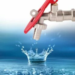 QERSTA Adaptateur De Réservoir IBC, Adaptateur De Vidange Verrouillable Pour Réservoir IBC S60X6 Vers Robine Avec Tuyau De 1,27 Cm -Arrosage Enterré Soldes 61062286 5