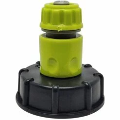 QERSTA IBC Réservoir Robinet Adaptateur Jardin Tuyau Connecteur En Plastique-Tuyau D'eau Adaptateur Tuyau De Remplacement