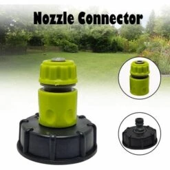 QERSTA IBC Réservoir Robinet Adaptateur Jardin Tuyau Connecteur En Plastique-Tuyau D'eau Adaptateur Tuyau De Remplacement -Arrosage Enterré Soldes 61062677 4
