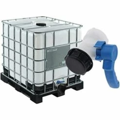 QERSTA Adaptateur Universel IBC Pour Réservoir D'eau IBC, Réservoir IBC, Robinet IBC 62 Mm, Robinet à Clapet DN40 -Arrosage Enterré Soldes 61062729 5