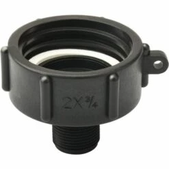 DENUOTOP Adaptateur IBC S60 Connexion à Vis Pour Réservoir D'eau IBC 2 Pouces Par 3/4 Pouces