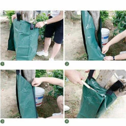 WIAN Kit D'irrigation Pour Arrosage Enterré 15 Gallons Sac D'arrosage Pour Arbre De Sac D'irrigation Goutte à Goutte Pour Arbre à Libération Lente -Arrosage Enterré Soldes 61308667 5