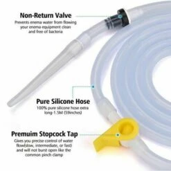 DECKON Sac D'isolation Type Lavement Irrigateur Sac De Lavement Sac D'irrigation Irrigation Intestinale Lavement Lavement Café -Arrosage Enterré Soldes 61657894 3