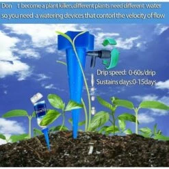 ZOLGINAH 12pcs Kit D'irrigation Goutte à Goutte, Arroseurs Automatiques Plantes Système D'irrigation Pour Jardin Maison Intérieure Extérieure -Arrosage Enterré Soldes 63586966 5