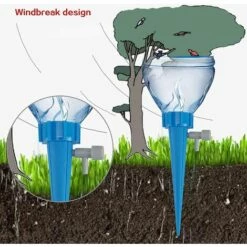 ENLENK 24Pcs Irrigation Goutte à Goutte Kit, Arroseurs Automatiques Plantes Irrigation Système Pour Jardin Maison Intérieur Extérieur -Arrosage Enterré Soldes 63632321 3