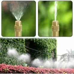 FOZIY Arroseurs En Laiton Avec Buses De Pulvérisation Réglables Pour Arroseurs De Jardinage Arroseurs En Laiton，Fonepro -Arrosage Enterré Soldes 63841142 3