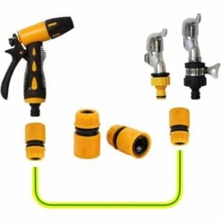 MèREÉTERNEL Lot De 10 Connecteurs De Tuyau D'arrosage En Plastique Pour Tuyau D'arrosage Et Robinet 1,27 Cm Ternel -Arrosage Enterré Soldes 64424483 2