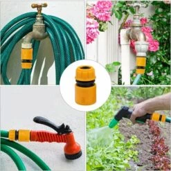 MèREÉTERNEL Lot De 10 Connecteurs De Tuyau D'arrosage En Plastique Pour Tuyau D'arrosage Et Robinet 1,27 Cm Ternel -Arrosage Enterré Soldes 64424483 5