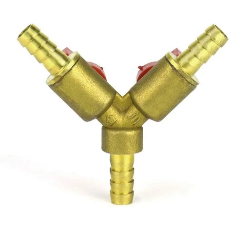 MèREÉTERNEL Connecteur De Tuyau 3 Voies Séparateur, Alliage De Laiton Et De Zinc, 8 Mm Valve à Bille Pour Eau, Huile Et Gaz Pour Arrosage De Jardin(1 Pièce) Ternel 4 MèREÉTERNEL Connecteur De Tuyau 3 Voies Séparateur, Alliage De Laiton Et De Zinc, 8 Mm Valve à Bille Pour Eau, Huile Et Gaz Pour Arrosage De Jardin(1 Pièce) Ternel – Image 2