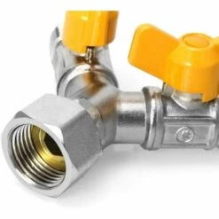 BDD Vanne De Dérivation D'eau, Inverseur De Douche En Laiton à Trois Voies - Filetage G1/2, Vanne D'arrêt -Arrosage Enterré Soldes 65377268 4