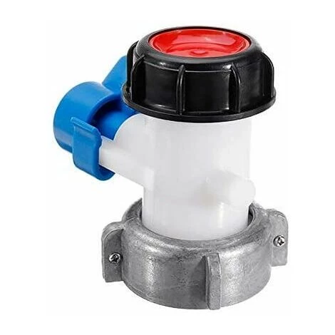 JOORRT Vanne Papillon De Rechange Pour Cuve IBC Jusqu’à 1000 L Ou Réservoir De Chasse D'eau, Avec Adaptateur Pour Bride DN40 (62 Mm, Aluminium) 5 JOORRT Vanne Papillon De Rechange Pour Cuve IBC Jusqu’à 1000 L Ou Réservoir De Chasse D'eau, Avec Adaptateur Pour Bride DN40 (62 Mm, Aluminium) – Image 3