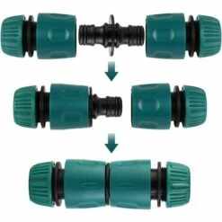 OYLDA Kit De 10 Raccords De Tuyau D'arrosage En Plastique, Orange -Arrosage Enterré Soldes 68140102 5