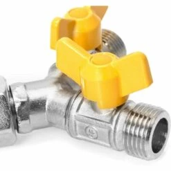 HELLO KITTY BAIN Vanne De Dérivation D'eau, Inverseur De Douche En Laiton à Trois Voies - Filetage G1/2, Vanne D'arrêt -Arrosage Enterré Soldes 68165820 5