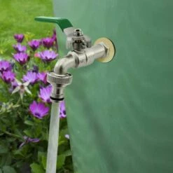 QERSTA Traversée De Paroi En Laiton De 3/4 Pouce De Haute Qualité Inoxydable Traversée Cloison Pour Robinets D'eau, Baril De Pluie, Conteneur, Cuve IBC LO-Ron -Arrosage Enterré Soldes 68272362 5